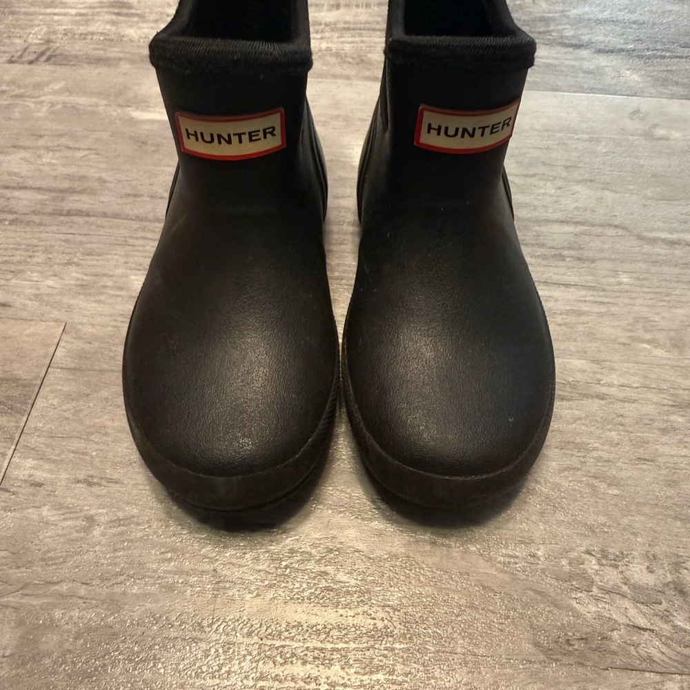 Hunter Kids Classic Black Boots